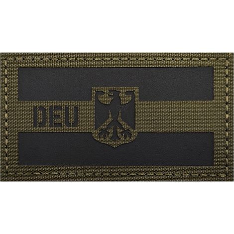 Patch Velcro - Patch Réfléchissant Infrarouge - Pour Vêtements Tactiques Uniformes Gilets Sac À Dos Casquettes - Lot de 2 (1/5)