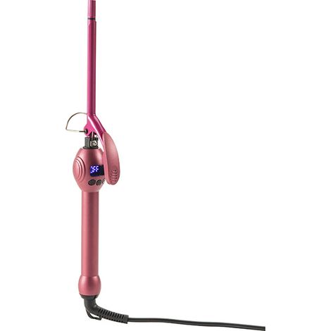 Fer à friser fin de 9 mm, fer à friser professionnel en céramique tourmaline mince de 9,5 mm (3/8 pouce) pour cheveux longs et courts, fer à friser pour femmes, hommes et enfants, prise européenne 110 (1/5)