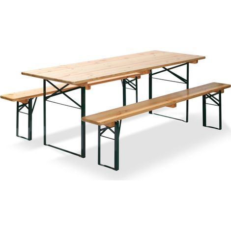 Ensemble de brasserie pliable avec table de 50 cm - Feros (1/4)