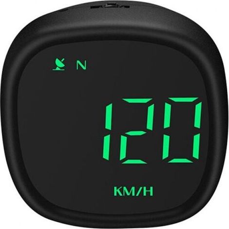 M30 Universal HUD GPS Speedometer Clock Car Electronic Compass Green Light Fatigue Driving Reminder for Motorcycle (1/5)