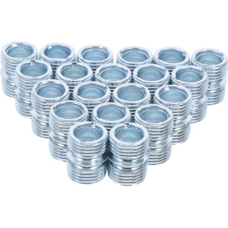 Lot de 20 connecteurs métalliques à double fente pour étagères (1/5)
