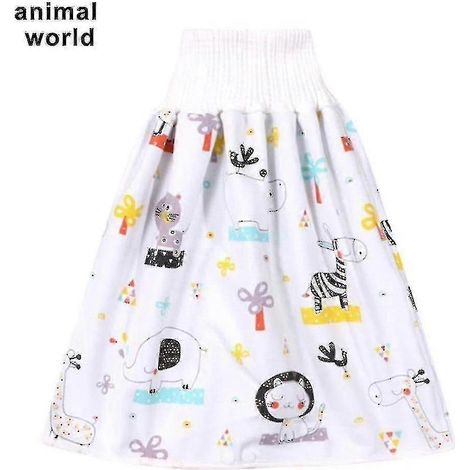 Couche-short-jupe Comfy Children 2 en 1 imperméable, super absorbante, anti-fuites et lavable