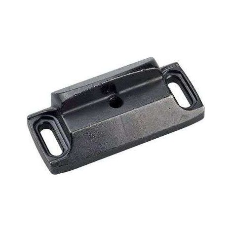 Accessoires pour Idea Barre - ISEO - Gâche spéciale zamak - Noir (1/3)