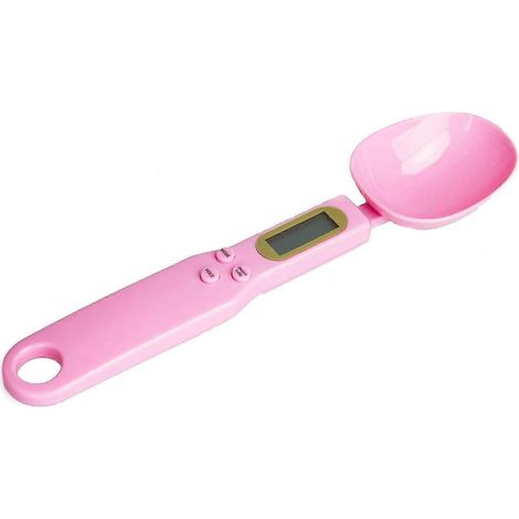 Balance de cuisine portable pour peser et mesurer ingrédients secs et liquides, lait, thé, farine, épices, médicaments, 500 g (0,1 g au gramme près), écran LCD. Moulin portable. (1/5)