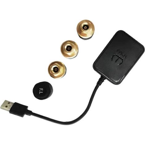 Capteurs de pression des pneus externes pour écran de navigation Android (système de surveillance de la pression des pneus TPMS) (1/5)