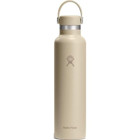Botella de agua Hydro Flask 727413 con tapón Flex y boca estándar, 710 ml, 24 oz, color avena (1/5)