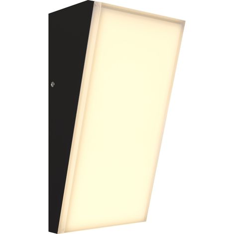 Maytoni Brick Lampada da parete per esterni 18x9cm Grafite 3000K 1100lm IP54 (1/3)