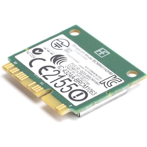 Carte WiFi Bluetooth Mini PCI-E pour Dell XPS 2710 17TR, adaptateur réseau sans fil BCM943142HM (1/5)