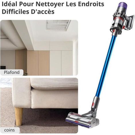 Tube Télescopique pour Dyson, Rallonge Compatible V11/V10/V15/V8/V7, Longueur 73 cm, 2 en 1 AIRE DE JEU (1/5)