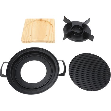 Réchaud de camping multifonctionnel en aluminium moulé sous pression, idéal pour les voyages, les pique-niques et le camping. (1/5)