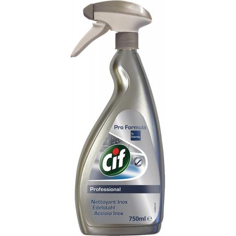 Nettoyant Inox Professionnel CIF 6 x 0.75 L