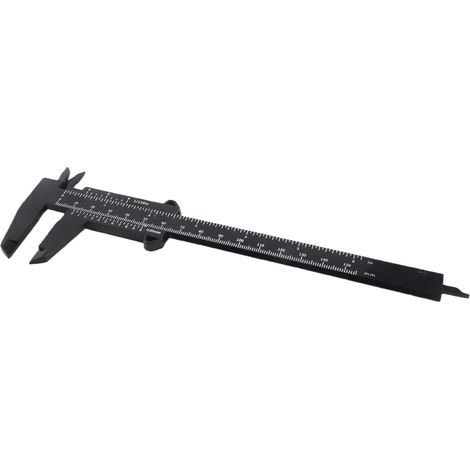 Pied à coulisse à vernier 0-150 mm, métrique et impérial, double échelle, outil de mesure pour la réparation (1/5)