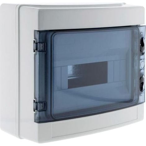 FENOPLASTICACoffret étanche IP65 8 modules livré avec accessoires - Zenitech (1/5)