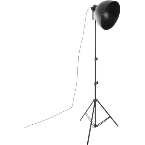 Lampadaire trépied en métal - D. 55 x H. 175 cm -PEGANE-