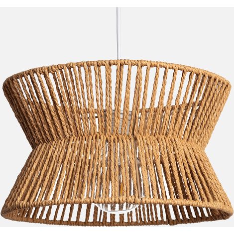 Lampade sospensione interna in rattan sintetico, 35cm (1/5)