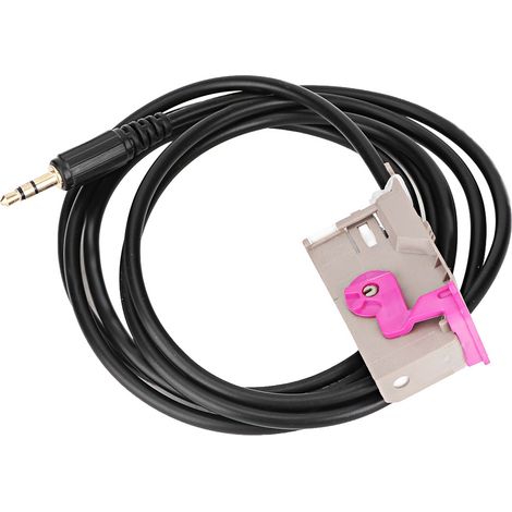 Câble Audio 32 broches Jack 3,5 mm mâle pour autoradio RNS-E Navigation, compatible Audi A3 A4 A6 A8 TT, connexion entrée AUX (1/3)