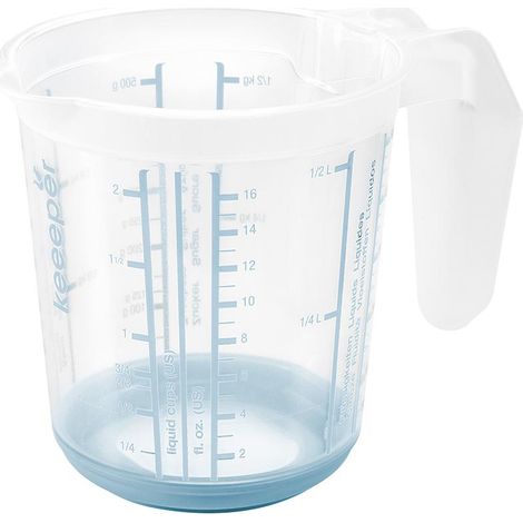 Jarra medidora Massimo 1l azul nórdico Keeper (1/5)
