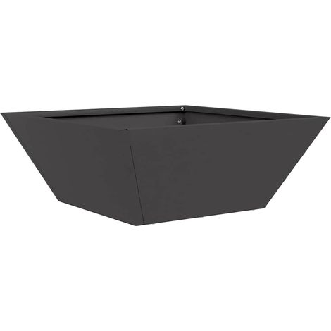 Maison Exclusive - Garten-Pflanzgefäß Schwarz 40 x 40 x 15 cm Kal