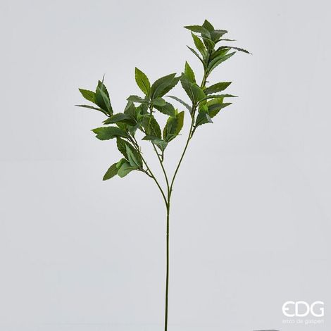 EDG Enzo De Gasperi Alloro Chic Ramo H 70 Cm Pianta Artificiale Verde