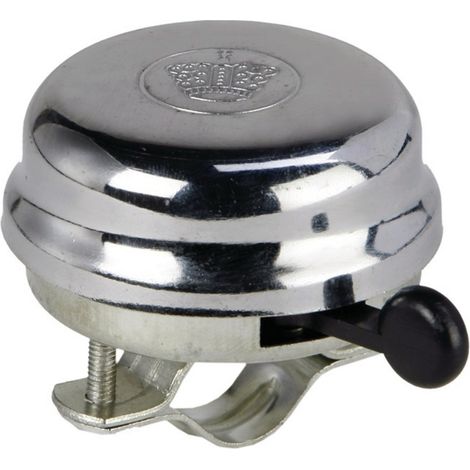 Fischer Glocke Chrom Fahrradklingel Chrom Fahrradglocke silber (1/2)
