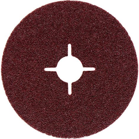 Disque fibre 180 mm P 80, corindon brun, acier, métaux non-ferreux metabo 25 pièces