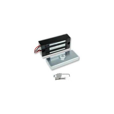 Serrure électromagnétique 60 kg, contrôle d'accès, serrure électronique en métal, DC 12 V, type NC, pour système de sécurité à porte unique (1/5)