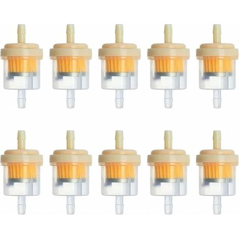 Kraftstofffilter, Universal-Kraftstofffilter für Motorräder, Schnellkraftstofffilter für Motorräder, Roller, Generatoren, Rasenmäher, Autos
