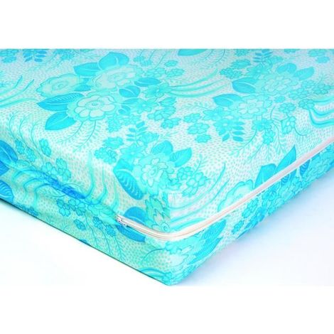 Housse de matelas - Rénove - 140 x 190 cm - Maille extensible - 100% polyester - Lavable à 30°