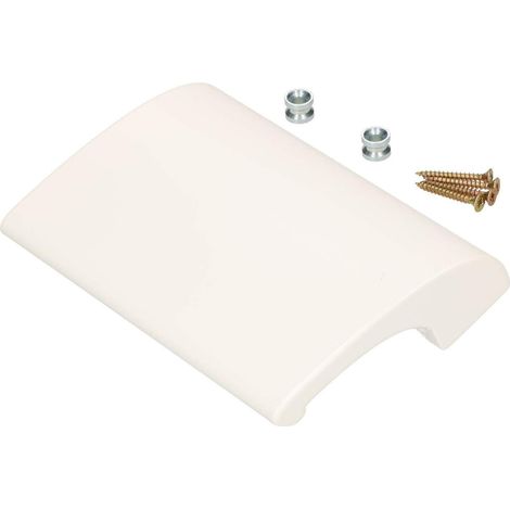 KOTARBAU 5907465928786 Poignée de porte de balcon Blanc RAL 9016 82 x 49 x 21 mm (1/5)