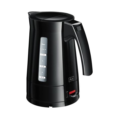 Elektrischer Wasserkocher melitta Enjoy Aqua schwarz 1 7 Liter 2400 Watt (1/2)