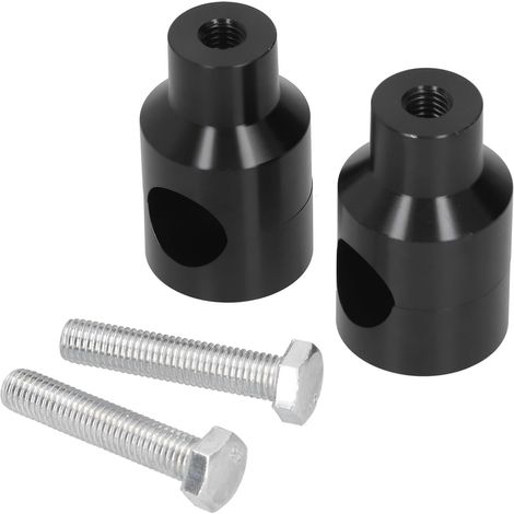 2pcs Kit Rehausseur Guidon 1 Pouce Adaptateur Surélévation Accessoire Moto Compatible VLX400 (1/5)