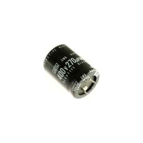 Condensador Electrolitico 270uF 400Vdc Medidas 25x35mm 2pin