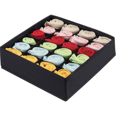 BelleRise - Blocs de rangement pliables, tiroirs, portants à sous-vêtements, boîtes de rangement sous les meubles, boîtes de rangement en tissu (1/4)