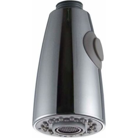 Ahlsen Deux Fonctions Robinet Cuisine Remplacement Extractible pour Douchette Evier Cuisine tête de pulvérisation en chrome 1/2" L'interface (1/5)