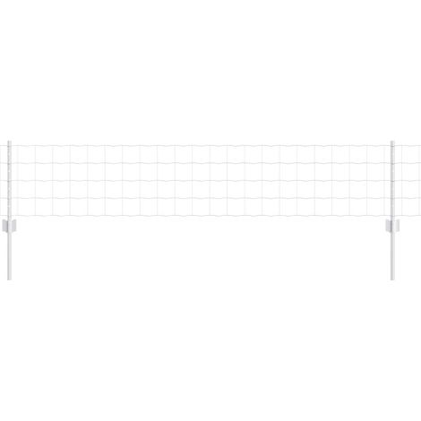 Maison Exclusive - Geschweißter Drahtzaun 25 x 0,4 m (B x H) Feue