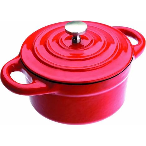 Küchenzubehör ibili mini cocotte emailliertes Gusseisen 0.3 Liter