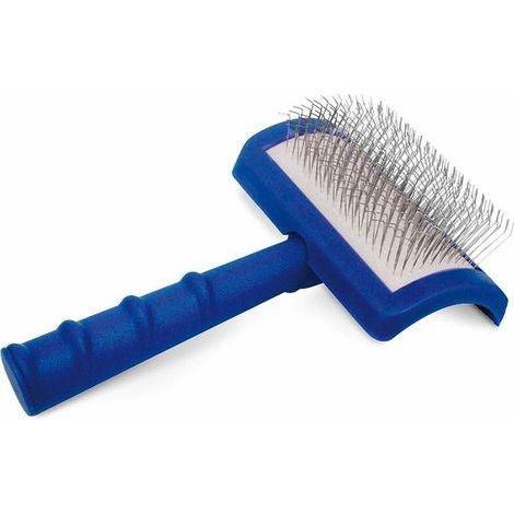 Peine de cardar ergonómico y fácil de usar, con puntas largas y suaves para perros y gatos, modelo 22.