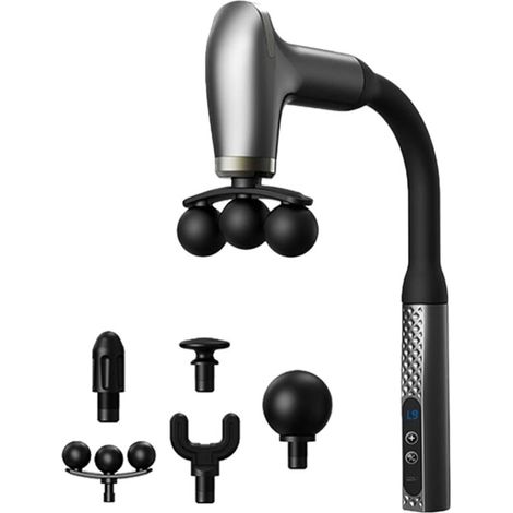Masseur de corps électrique pour soulager le cou – Appareil de massage pétrissant Pour adultes, femmes, hommes, récupération musculaire, maman, papa, épouse, bureau, maison, voyage, Noël
