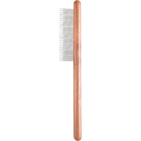 Peigne pour chat, peigne pour chien, peigne en bois massif pour animaux de compagnie, outil de toilettage pour chats, chiens et lapins. (1/5)