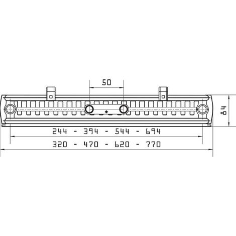 Purmo Faro V Vertikalheizkörper Typ 21, 1800x620 mm (HxL), feinprofiliert, F28211800601130 (1/5)