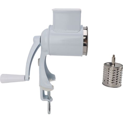 Moulin à grains manuel en alliage d'aluminium et acier inoxydable, broyeur à manivelle amovible avec pince de table pour épices, poivre et maïs, modèle 1 (1/5)