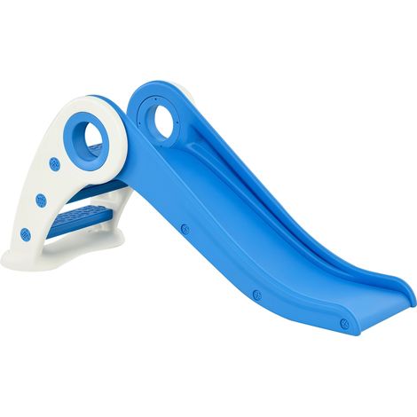 Toboggan pliant, pour enfants, portable, design sûr, Bleu (1/2)