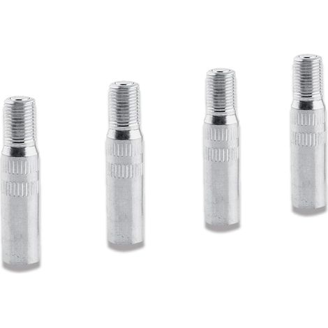 Rallonge de valve (4 pièces) - Rallonge de valve de roue de voiture en métal - Adaptateur d'extension pour valve de pneu (voiture, camion, fourgonnette) (1/5)