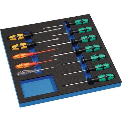 Modulo attrezzi 12 pezzi modulo 2/3 incluso set cacciaviti Wera Kraftform XXL - S4000871288 (1/5)