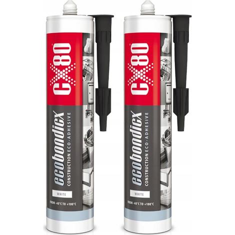 CX80 ECOBONDICX Adesivo per carrozzeria 290 ml x2
