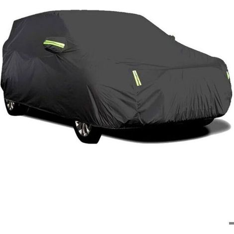 Housse Voiture Extérieure - Nylon Résistant à l'Eau - Protection Anti-UV Poussière Neige - Berline - 4,15 x 1,7 x 1,5 m (1/4)