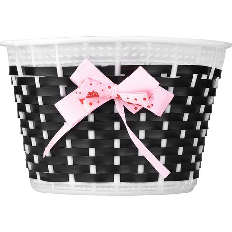 Panier avant pour vélo enfant, porte-bagages pour filles, accessoire de transport pour scooter et bicyclette. (1/5)