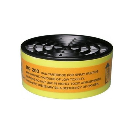 Filtre Remplaçable Carbone Chimique de respirateur de cartouche de gaz RC203 - Protection Masque Risque Gaz (1/3)