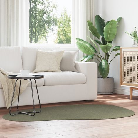 Tapis HUARTE Vert forêt 120 x 170 cm Polyester vidaXL