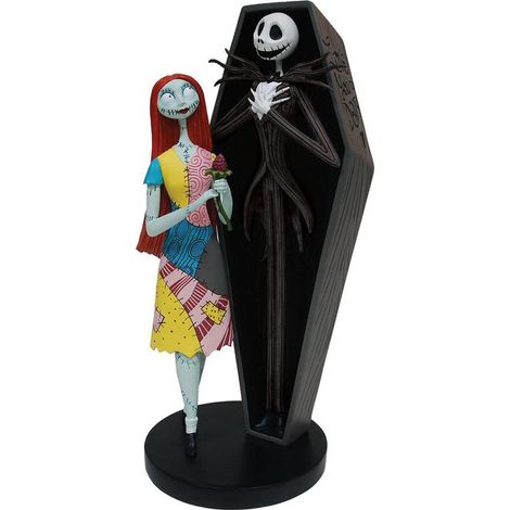 Enesco Statuetta Jack e Sally The Nightmare Before Christmas Resina 23.9 cm